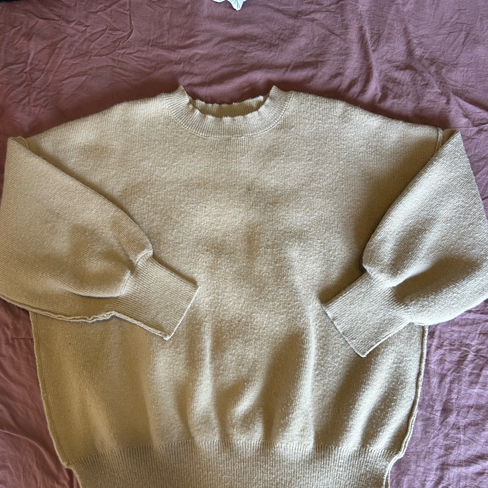 tan sweater - Picture 3 of 3